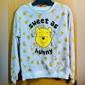 Disney Winnie the Pooh Yellow and White Kids Sweater